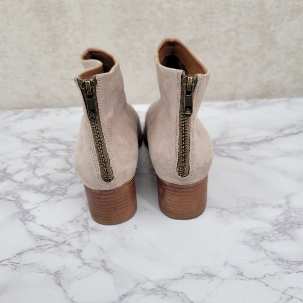 Seychelles Leather Floodplain Sand Suede Leather Ankle Booties Women's Size 8 - Picture 5 of 16